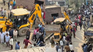 Noida Building Collapse: 3-Storey Illegal House Falls In Nagla Hukum Singh Village, 1 Dead; Dozens Feared Trapped Under Debris
