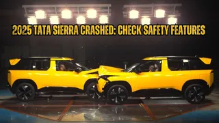 Video: 2025 Tata Sierra Crashed, Safety Features Revealed; Check Details Here