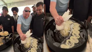 New Zealand PM's Jalebi Making Video Goes Viral, Steals Show At Auckland Sikh Games | Watch