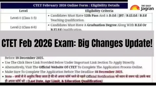 CTET 2026 Application Form Update: NCTE Restores B.Ed Option For CTET Primary And Junior Level Exams