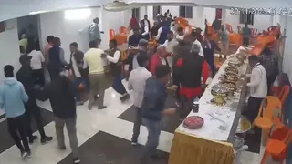 Watch: Bride And Groom’s Families Fight Over Rasgullas Shortage, Wedding Called Off
