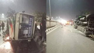 Haldwani To Delhi Bus Accident: 12 Injured As Private Bus Overturns On NH-9