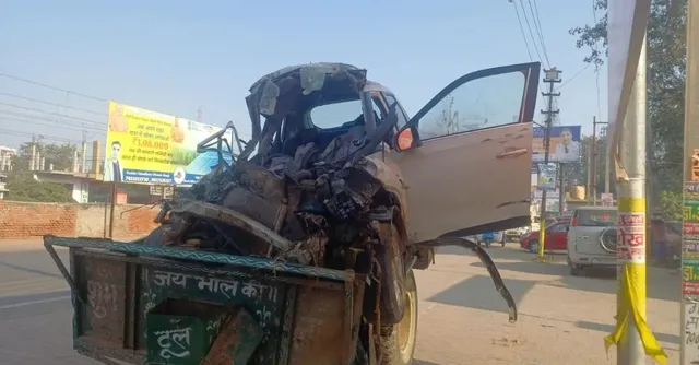 bareillyjaipur-highway-crash-three-friends-killed-one-critical-after-speeding-brezza-crashes-into-tractortrailer