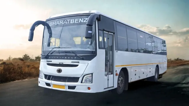 bharatbenz-bb1924-heavyduty-bus-unveiled-for-intercity-travel-range-weight-features-engine-and-more