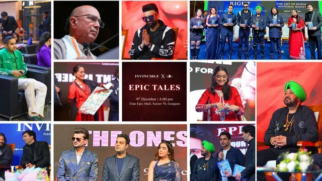 epic-tales-by-invincible-lights-up-gurugram-with-a-spectacular-fusion-of-literature-music-and-culture-at-elan-epic-mall