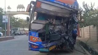 Rajasthan: 3 Khatushyamji Devotees Killed, Several Injured After Sleeper Bus Collides Head-On With Truck