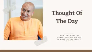 Thought Of The Day By Gauranga Das: Today's Motivational Quotes For School Assembly To Fight Challenges In Life