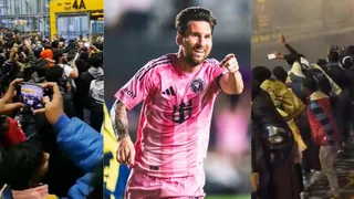 Lionel Messi Arrives In India After 14 Years For GOAT Tour, Receives Crazy Welcome From Fans At Kolkata Airport | Watch