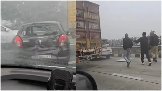 greater-noida-expressway-accident-multiple-vehicles-collide-on-eastern-peripheral-expressway-due-to-dense-fog
