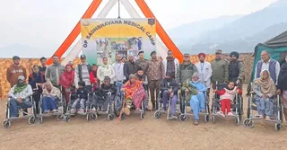 Jammu And Kashmir: Indian Army Distributes Wheelchairs, Holds Medical Camp For Border Villagers In Poonch