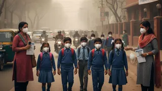 delhi-school-update-government-orders-all-schools-to-shift-classes-up-to-class-5th-online-amid-grap-4-restrictions