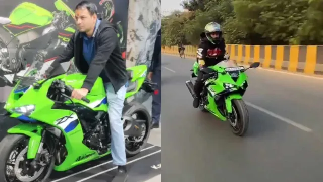 watch-jjd-leader-tej-pratap-yadav-buys-new-kawasaki-ninja-zx6r-check-price-features-and-performance