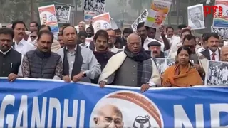 G RAM G Bill: Opposition MPs Protest In Parliament Complex, Kharge Pledges To Take Fight To Streets