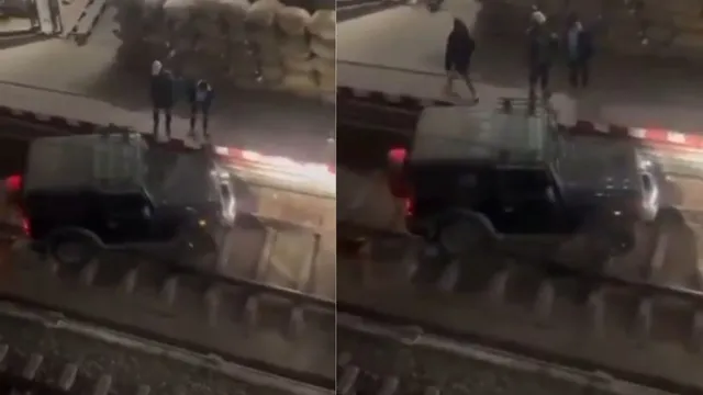 65-year-old-man-drives-suv-onto-live-railway-tracks-in-nagaland-internet-asks-why-always-thar-as-video-goes-viral
