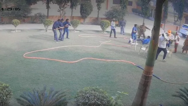 gurugram-parents-attack-school-chairman-with-sticks-chairs-over-fee-row-caught-on-cctv