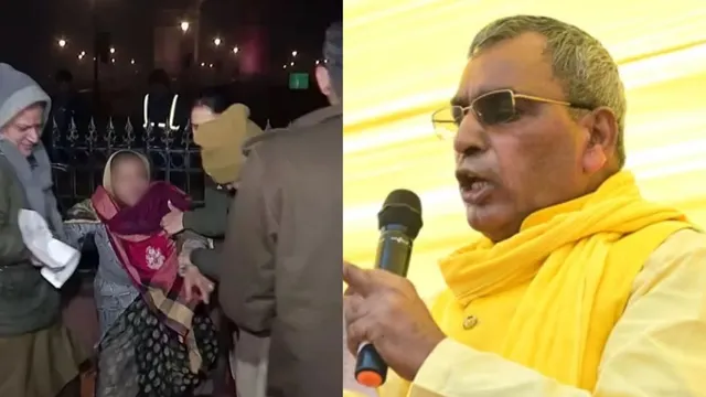 up-minister-mocks-unnao-rape-survivors-manhandling-during-delhi-protest-her-home-was-in-watch