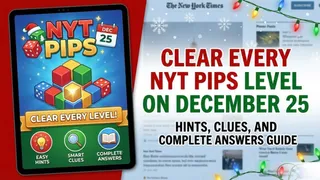 Clear Every NYT Pips Level On December 25 Using Easy Hints, Smart Clues, And Complete Answers Guide