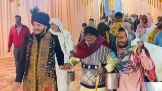 UP Man Invites Beggars As Special Guests At Sister’s Wedding, Internet Showers Praise | Video Goes Viral