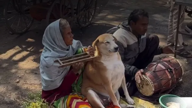 dogesh-bhai-sits-and-enjoys-roadside-bhajan-calmly-internet-loves-his-chill-satsang-vibe-video