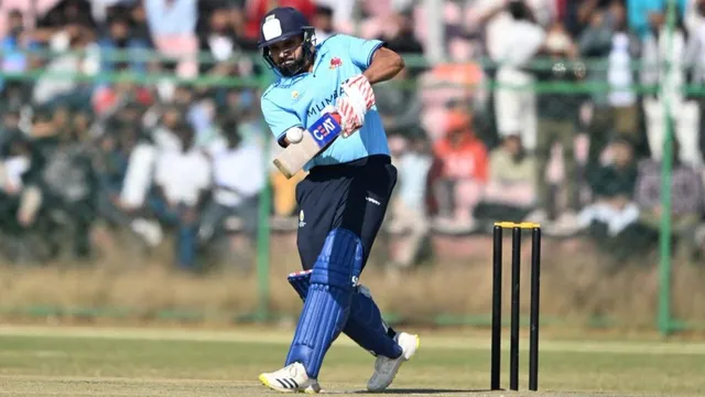vijay-hazare-trophy-rohit-sharma-falls-to-golden-duck-during-mumbai-vs-uttarakhand-crowd-in-stunned-silence