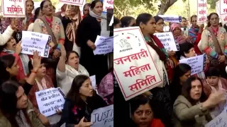 Unnao Rape Case: Women Stage Huge Protest Outside Delhi HC Against Bail To Kuldeep Sengar; Order Challenged In SC | Updates