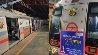 Delhi Metro Celebrates 23rd Anniversary: Historic First Train ‘TS#01’ Recreates 2002 Maiden Run