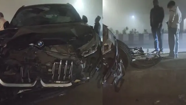 noida-road-accident-cyclist-killed-after-being-hit-by-speeding-bmw-in-sector-31-driver-detained
