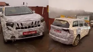 Mahindra XUV 7XO Spied Ahead Of Launch On January 5; Gets Triple-Screens, Boss Mode, And More