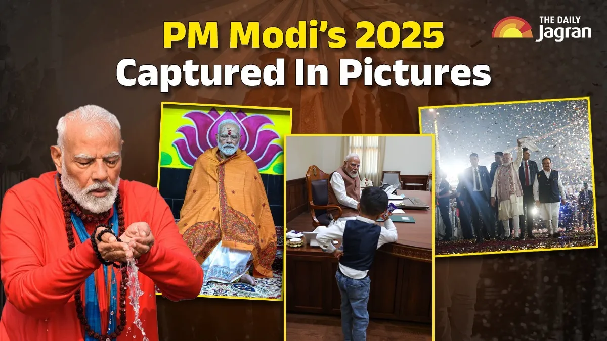 A Year Of Faith, Foreign Visits And Milestones: PM Modi's 2025 Captured In Pictures