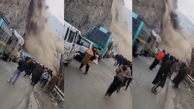 jk-landslide-srinagar-baramulla-uri-highway-blocked-near-uri-watch-viral-video