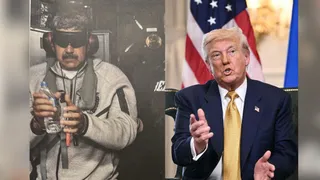Trump Shares First Photo Of Captured Nicolas Maduro Aboard Warship After US Strikes Venezuela