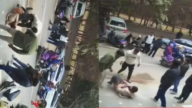 delhi-gym-owner-beaten-wife-molested-son-stripped-and-thrashed-by-4-men-in-laxmi-nagar-cctv-captures-shocking-assault