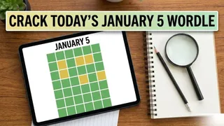 January 5 Wordle Challenge: Helpful Hints, Smart Clues And Today’s Correct Five-Letter Answer Revealed