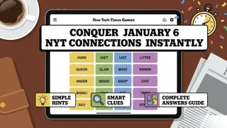 Conquer January 6 NYT Connections Instantly Using Simple Hints, Smart Clues And Complete Answers Guide