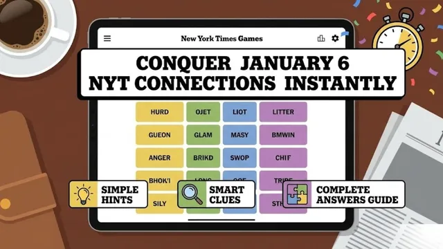 conquer-january-6-nyt-connections-instantly-using-simple-hints-smart-clues-and-complete-answers-guide