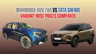 Mahindra XUV 7XO Vs Tata Safari: Variant-wise Prices Compared