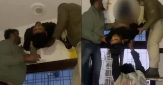 Kota Police Finds Thief Stuck In Kitchen Exhaust Shaft; Robbery Fail Video Goes Viral | Watch