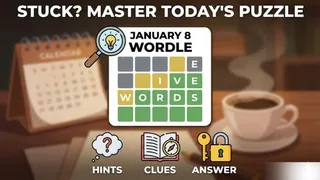 Stuck On January 8 Wordle? Try These Simple Hints, Smart Clues And Correct Answer To Master Today's Puzzle