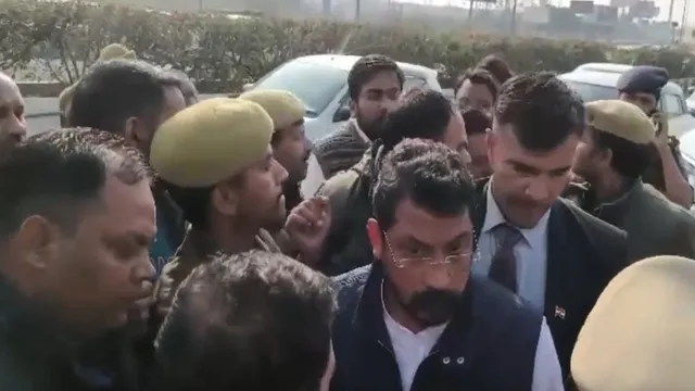 dalit-woman-murder-case-drama-on-delhimeerut-expressway-after-chandrashekhar-azad-stopped-amid-tension-in-meerut-whats-entire-matter