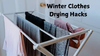 How To Dry Clothes Quickly In Winter: Indoor Hacks That Actually Work Even Without Sunlight