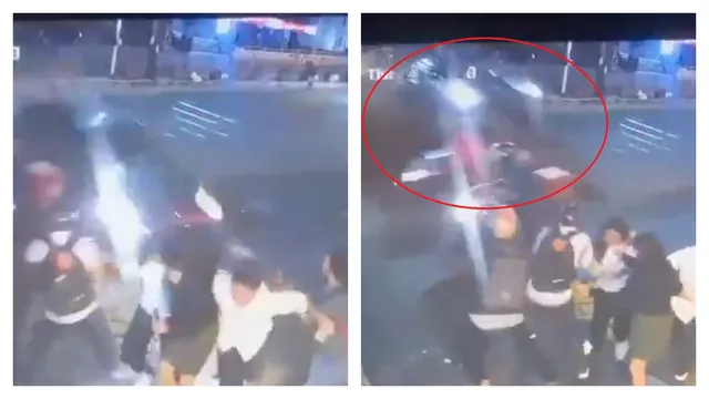 bengaluru-drunk-drivers-horror-crash-after-speeding-car-rams-restaurant-group-of-youth-escape-by-inches-video