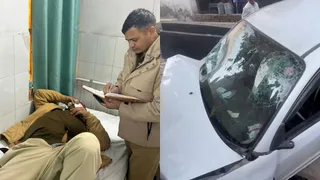Drunk Delhi Police ASI Rams 3 Vehicles In Modinagar; 6 Injured, Cop Arrested