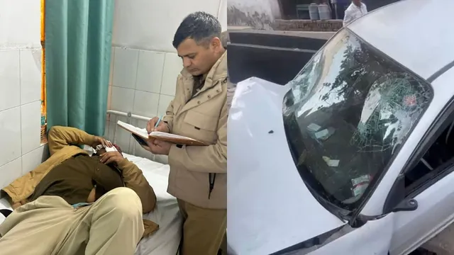 drunk-delhi-police-asi-rams-3-vehicles-in-modinagar-6-injured-cop-arrested