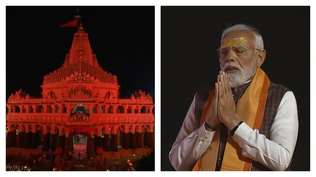 pm-modi-somnath-temple-visit-prime-minister-offers-prayers-at-gujarat-mandir-during-swabhiman-parv-participates-in-mantra-chanting