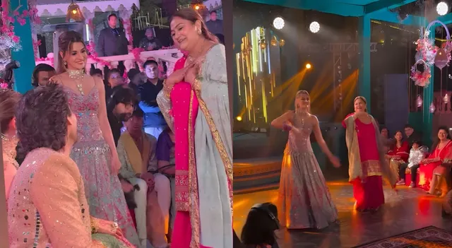 kriti-sanon-dazzles-in-a-mirror-work-lehenga-with-shell-tassels-at-sister-nupur-sanon-sangeet-check-its-price