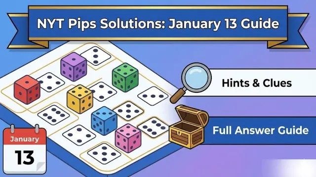 looking-for-january-13-nyt-pips-solutions-use-easy-hints-clues-and-todays-full-answer-guide