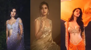 Disha Patani-Inspired Sultry Blouse Designs Every Modern Bride Will Love