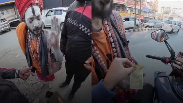 baba-asks-for-rs-2-from-vlogger-man-ends-up-handing-over-all-his-money-viral-video-sparks-vashikaran-talk