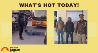 Men Stop Moving Bus In Agra To Do Push-Ups On Road, Face Police Action: 'Reel Ka Shauk, Real Ka Challan' | What's Hot Today