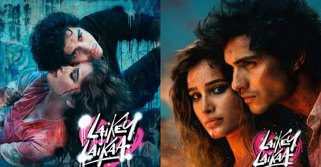 laikey-laikaa-first-look-abhay-verma-and-rasha-thadani-stun-in-raw-bloodstained-avatars-see-posters